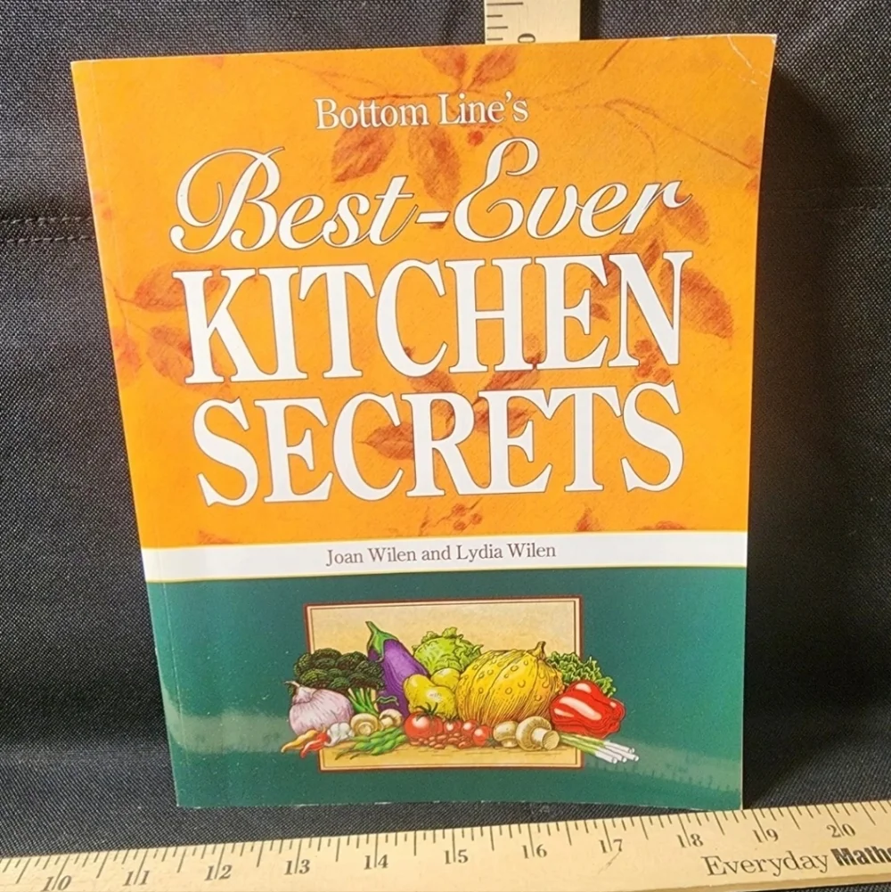 Vintage Cookbook Bottom Line's Best Ever Kitchen Secrets Used Complete